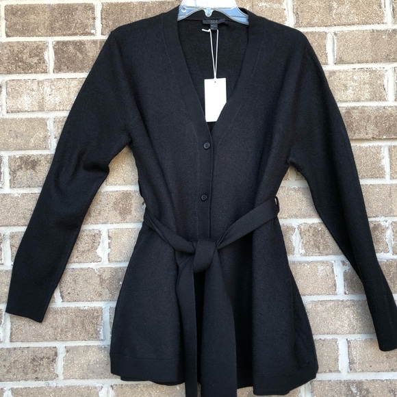 COS Jackets & Blazers - COS | Heavy Cardigan.Button Tie Sweater Coat L NWT